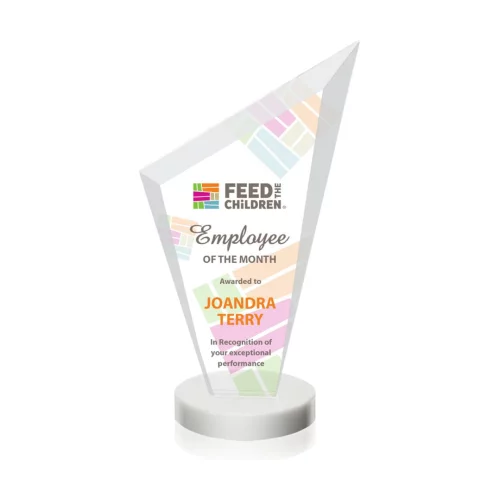 VividPrint™ Award - Condor/White 7"
