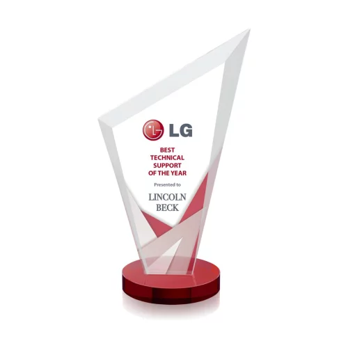 VividPrint™ Award - Condor/Red 10"