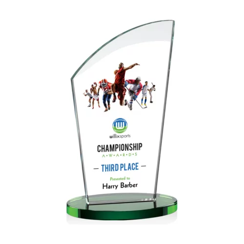 VividPrint™ Award - Tomkins/Green 6"