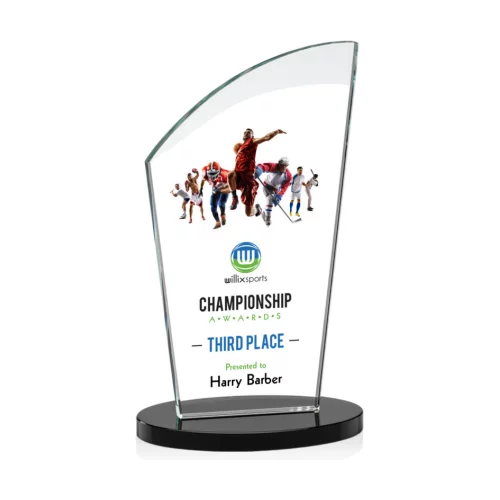 VividPrint™ Award - Tomkins/Black 6"