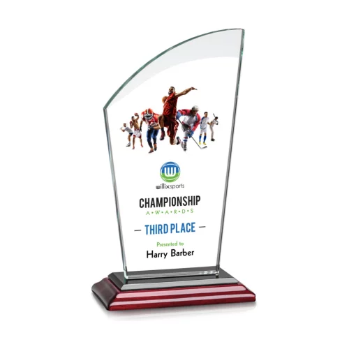 VividPrint™ Award - Tomkins/Rosewood 6"