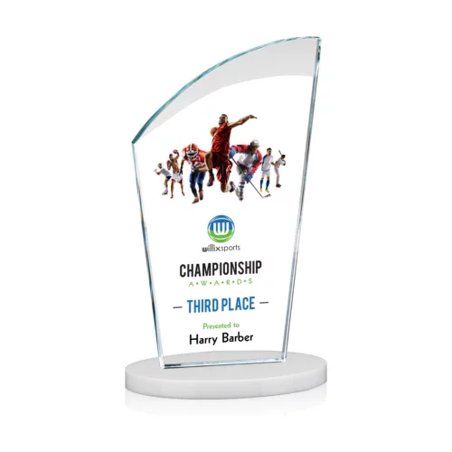 VividPrint™ Award - Tomkins/White 6"