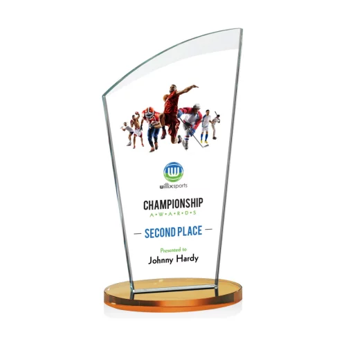 VividPrint™ Award - Tomkins/Amber 8"