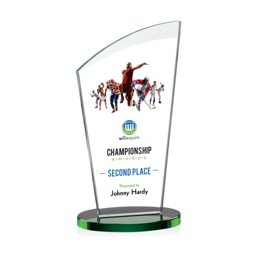 VividPrint™ Award - Tomkins/Green 8"