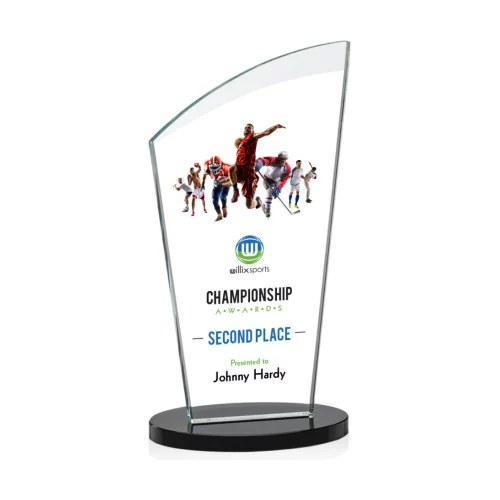 VividPrint™ Award - Tomkins/Black 8"