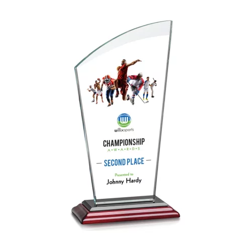 VividPrint™ Award - Tomkins/Rosewood 8"