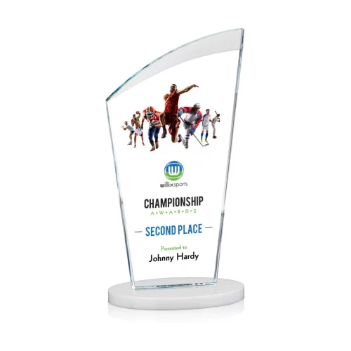 VividPrint™ Award - Tomkins/White 8"