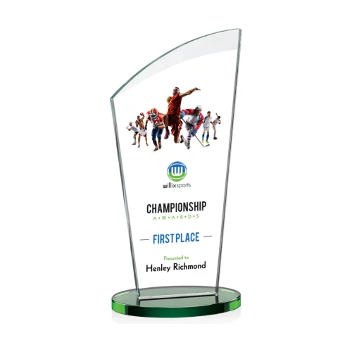 VividPrint™ Award - Tomkins/Green 10"