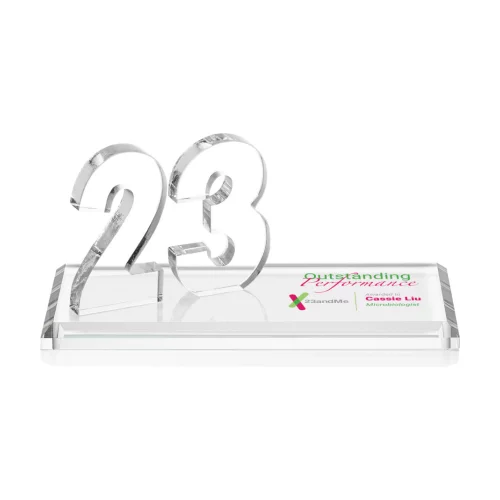 Northam Milestone 2 Digit - Clear