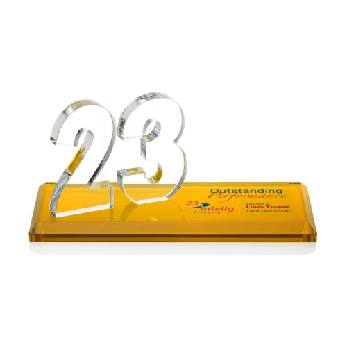 Northam Milestone 2 Digit - Amber