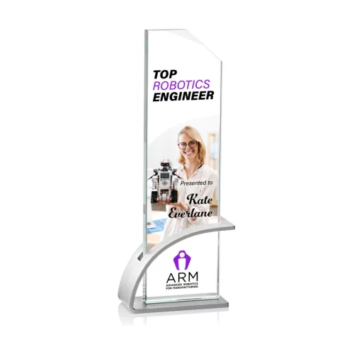 VividPrint™ Award - Barton/Silver 10½"