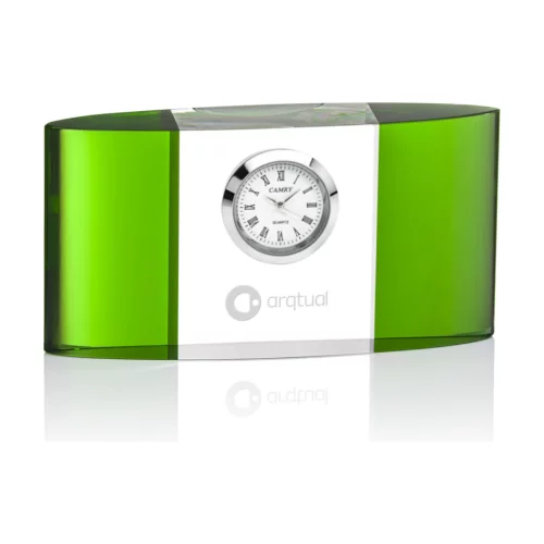 Atlanta Clock - Optical/Green 5½" Wide