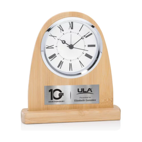 Eastford Clock - Bamboo 6¼"