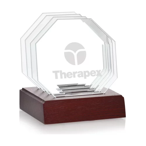 Sous-verre octogonal Meaford - 4 sur base