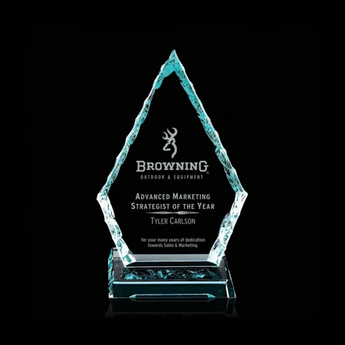 Iceberg Arrowhead - 3/8" Jade 9¾"