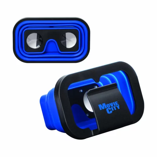 Les lunettes VR extensibles pour voyageurs - bleu