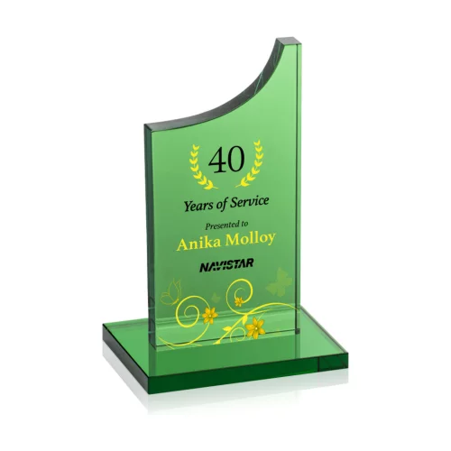 VividPrint™ Award - Berratini Green 6"