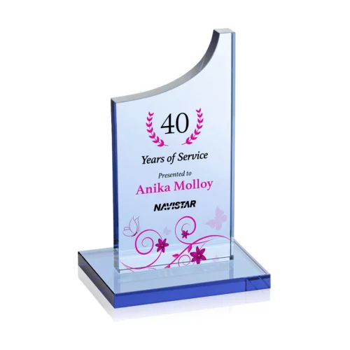 VividPrint™ Award - Berratini Sky Blue 6"