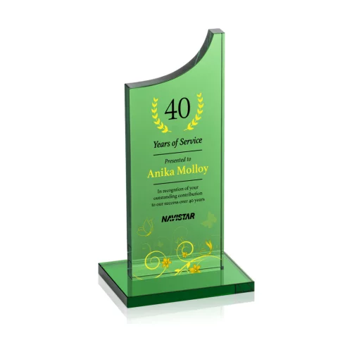 VividPrint™ Award - Berratini Green 8"