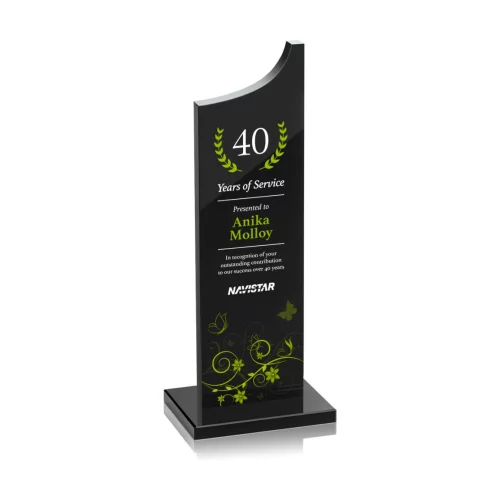 VividPrint™ Award - Berratini Black 10"