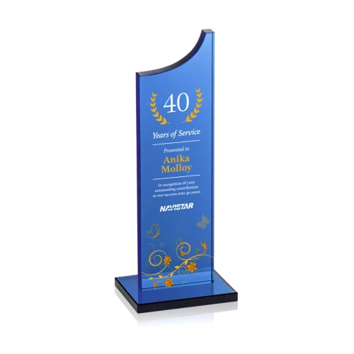 VividPrint™ Award - Berratini Blue 10"