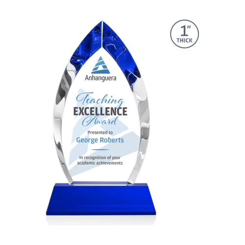 VividPrint™ Award on Base - Marinello/Blue 10½"
