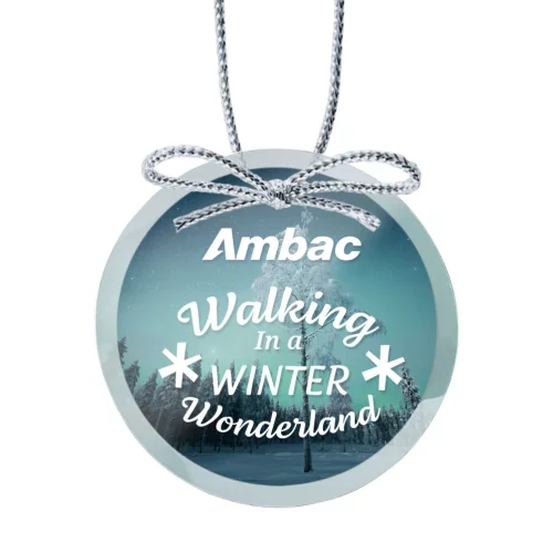 VividPrint™ Ornament - Jade Round