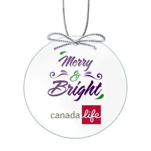 VividPrint™ Ornament - Jade Circle