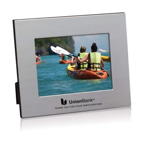 Cadre de Noël - Argent brossé 5"x7"