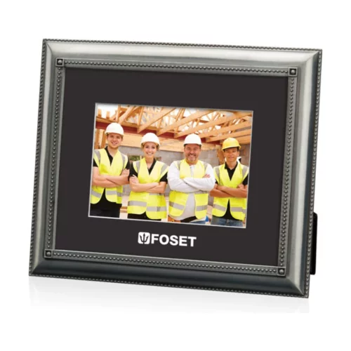 Protea Frame - Antique Pewter/Onyx 5"x7"