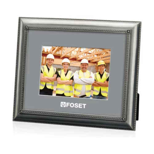 Protea Frame - Antique Pewter/Teal Grey 5"x7"