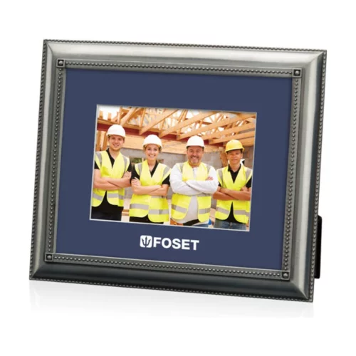 Protea Frame - Antique Pewter/Midnight Blue 5"x7"