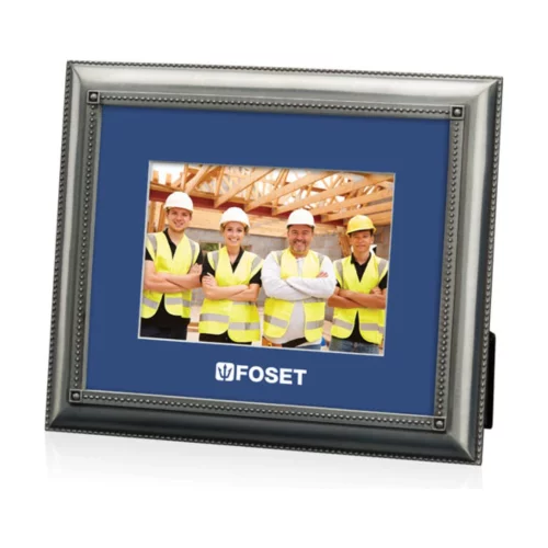 Protea Frame - Antique Pewter/Royal Blue 5"x7"