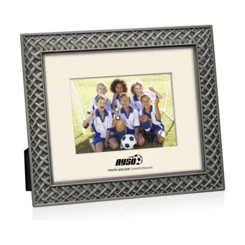 Camilla Frame - Antique Pewter/Cream 5"x7"