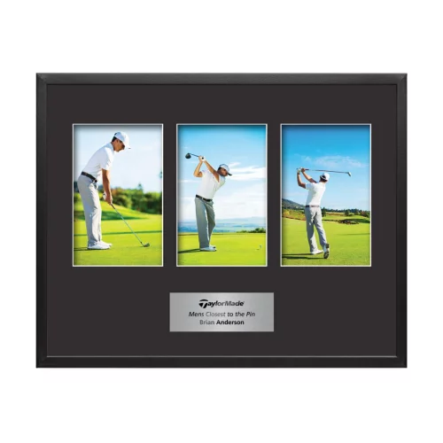 Ashbee 3 Picture Frame - Black/Onyx