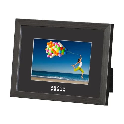 Luton Frame - Gun Metal/Onyx 5"x7"