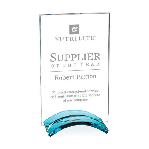 Stoic Award - Starfire/Teal 10½"
