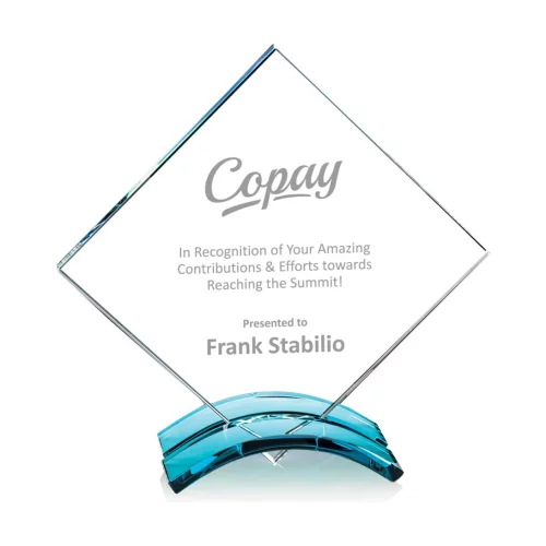 Wheaton Award - Starfire/Teal 10"