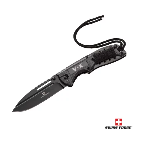 Swiss Force® Fontais Pocket Knife - Black