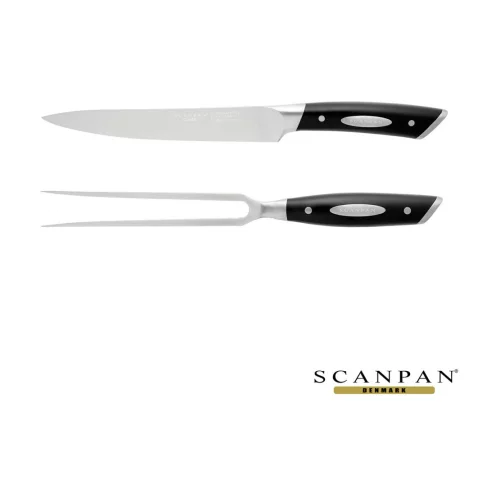 Scanpan® 2pc Carving Set - Black
