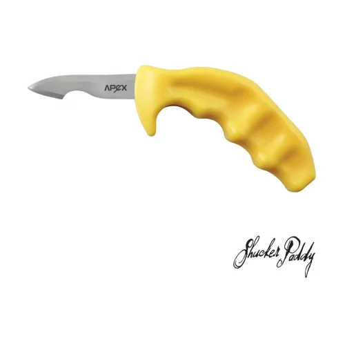 Shucker Paddy® Malpeque SS Oyster Knife - Yellow