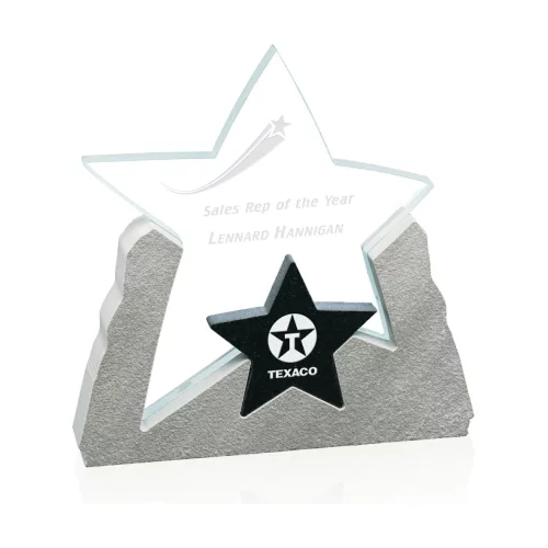 Sahara Award - Starfire/Sandstone 7½"
