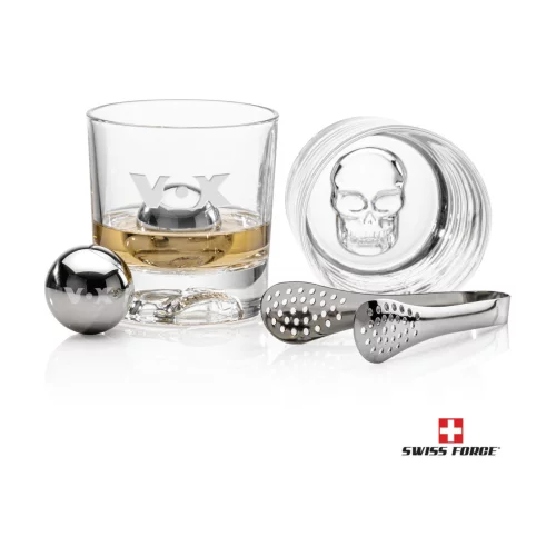 Boules en acier inoxydable Swiss Force® & 2 têtes de débroussailleuse Delrina Scull OTR