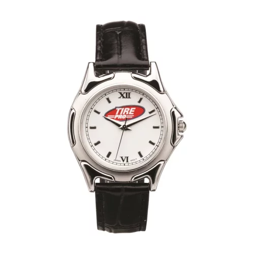 La montre Patton - Homme - Blanc/Argent/Noir