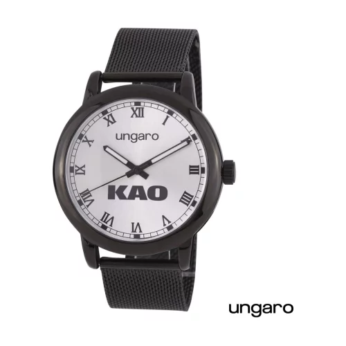Montre en maille Ungaro® Primo - Noir