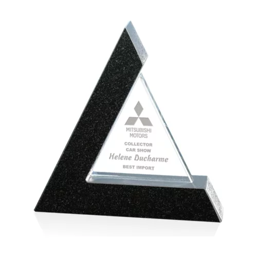 Benson Award - Starfire/Granite 6"x6"