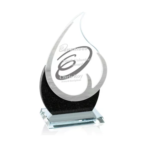 Esquire Award - Starfire/Granite/Aluminum 7"