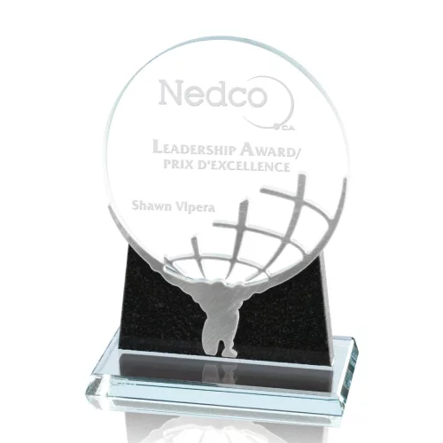 Inspiration Award - Starfire/Granite/Aluminum 7"