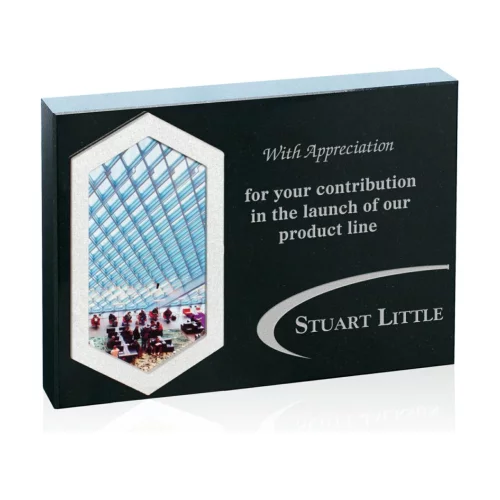 Heyden Award - Granite/Aluminum 5"x7"