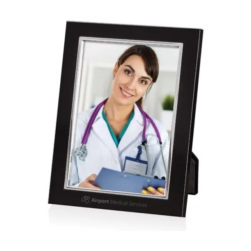 Regent Frame - Ebony/Silver 8"x10"